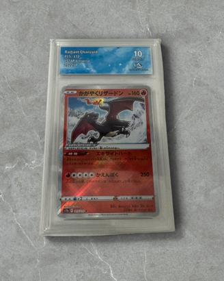 Pokémon Radiant Charizard 015/172 JP VSTAR grad 10