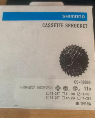 Cassetta ultegra Shimano
