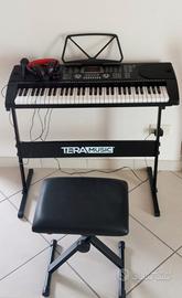 Pianola Tastiera Musicale TERA MUSIC 61 tasti