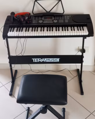 Pianola Tastiera Musicale TERA MUSIC 61 tasti