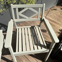 Sedie con braccioli da giardino, IKEA