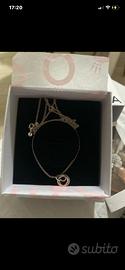 Collana pandora argento 925 nuova mai usata