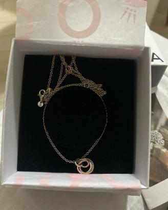Collana pandora argento 925 nuova mai usata