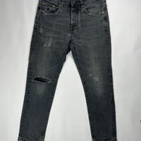 Jeans Neri Strappati Pull & Bear