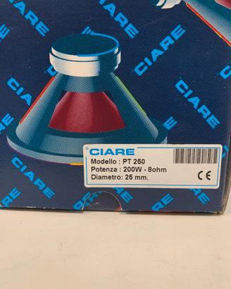 Tweeter a Tromba Ciare PT 250 8 Ohm 200WMax