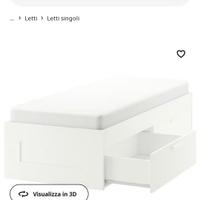 Ikea letto 199euro con possibilità di trasporto.