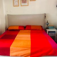 Letto matrimoniale contenitore + materasso