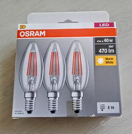 Lampadine led E14 4W 470 lm luce calda