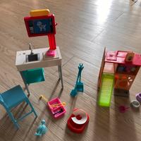 Set veterinario e toilettatura barbie