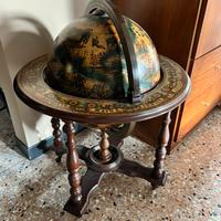Mappamondo bar vintage stile antico 75cm
