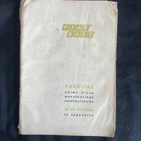 Libri uso e manutenzione