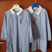 2 Grembiuli scuola infanzia bimbo tg 60 - 5 anni