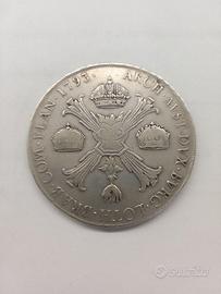 Moneta in argento Scudo delle corone  1793