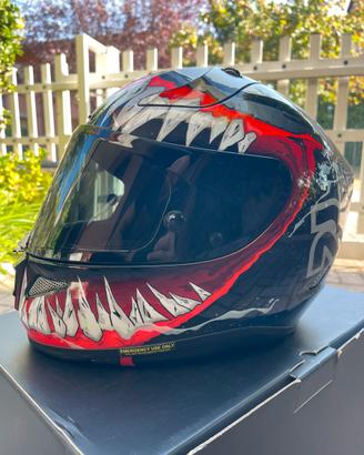 Casco Moto in fibra HJC RPHA 11 MARVEL VENOM 2 (M)