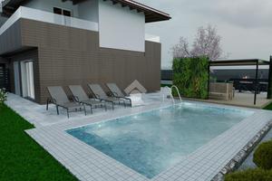 VILLA A SCHIERA A MONZA