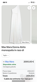 Abito da cerimonia Max Mara