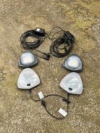 Luci led piscina fuoriterra magnerroco