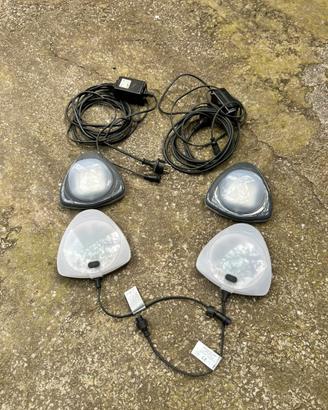 Luci led piscina fuoriterra magnerroco