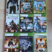 Giochi XBOX 360-VENDUTI ANCHE SINGOLARMENTE 