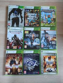 Giochi XBOX 360-VENDUTI ANCHE SINGOLARMENTE 