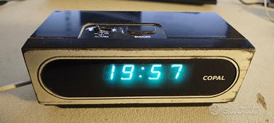 Orologio Sveglia Copal LF-710 Anni '70 dimmerabile