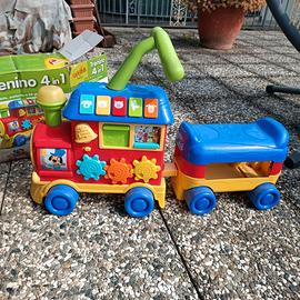 Trenino 4 in 1 lisciani
