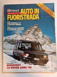 GENTE MOTORI AUTO IN FUORISTRADA DELTA INTEGRALE