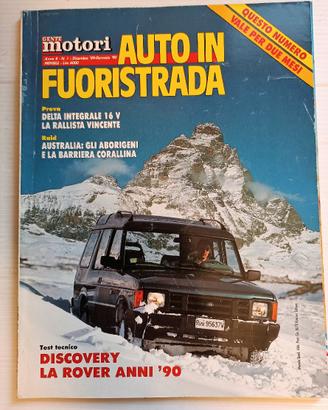 GENTE MOTORI AUTO IN FUORISTRADA DELTA INTEGRALE