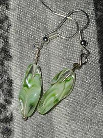 orecchini creati da me con Swarovski 