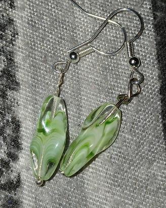 orecchini creati da me con Swarovski 