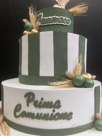 Torta scenografica per Prima Comunione.