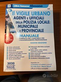 Libro concorso Vigile Urbano 2020