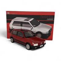 Fiat Uno Turbo i. e. Antiskid red 1:18 Laudoracing