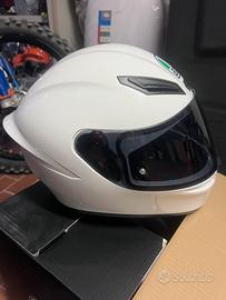 casco agv NUOVO XS con visiera chiara e scura