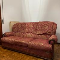 Divano letto + 2 poltrone