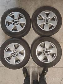 Cerchi lega e gomme Mini