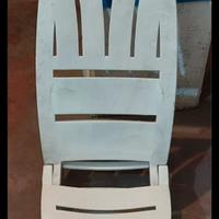 Spiaggina mare plastica bianca