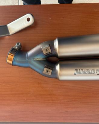 Terminale akrapovič Ducati multistrada 950 / 950s