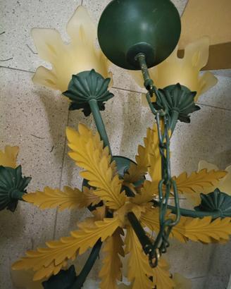 Lampadario a sospensione in Ferro battuto