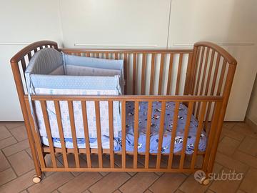 LETTINO CON MATERASSO BAMBINO/A