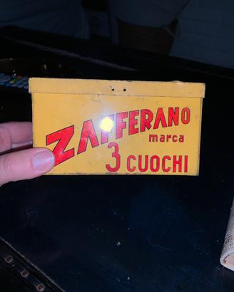 Scatola latta vintage