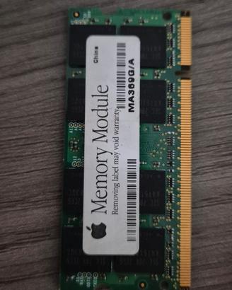 RAM 1GB DDR2 SO-DIMM MacBook 