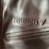 Giacca in pelle Triumph