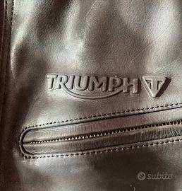 Giacca in pelle Triumph