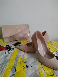 Décolleté lucide Anteprima n.35 + borsetta