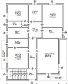Copparo - appartamento a 300 mt dalla piazza