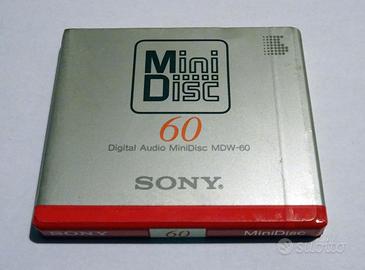 Sony Mini Disc MDW-60 60' 1Pezzo Vintage Nuovo
