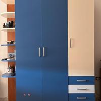 Cameretta completa-armadi-scala cont.-scrivania.