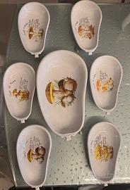 Servizio Antipastiera Ceramica Ricette Funghi