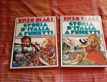 Enzo Biagi Storia d' Itala a fumetti
